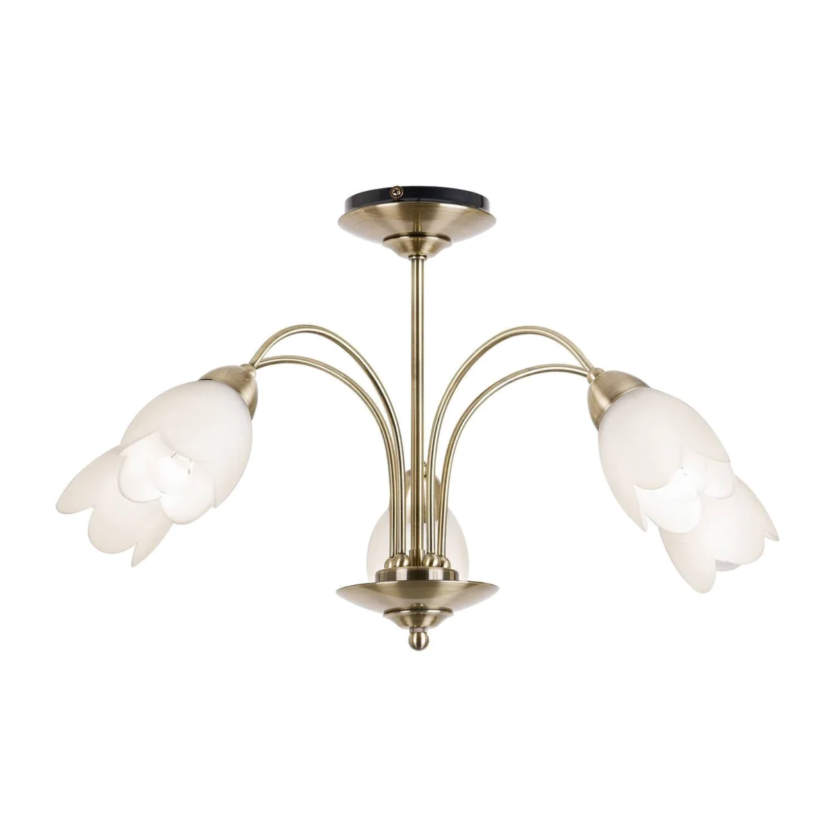 Endon Collection Lighting Petal Ceiling Light Brass - Brass