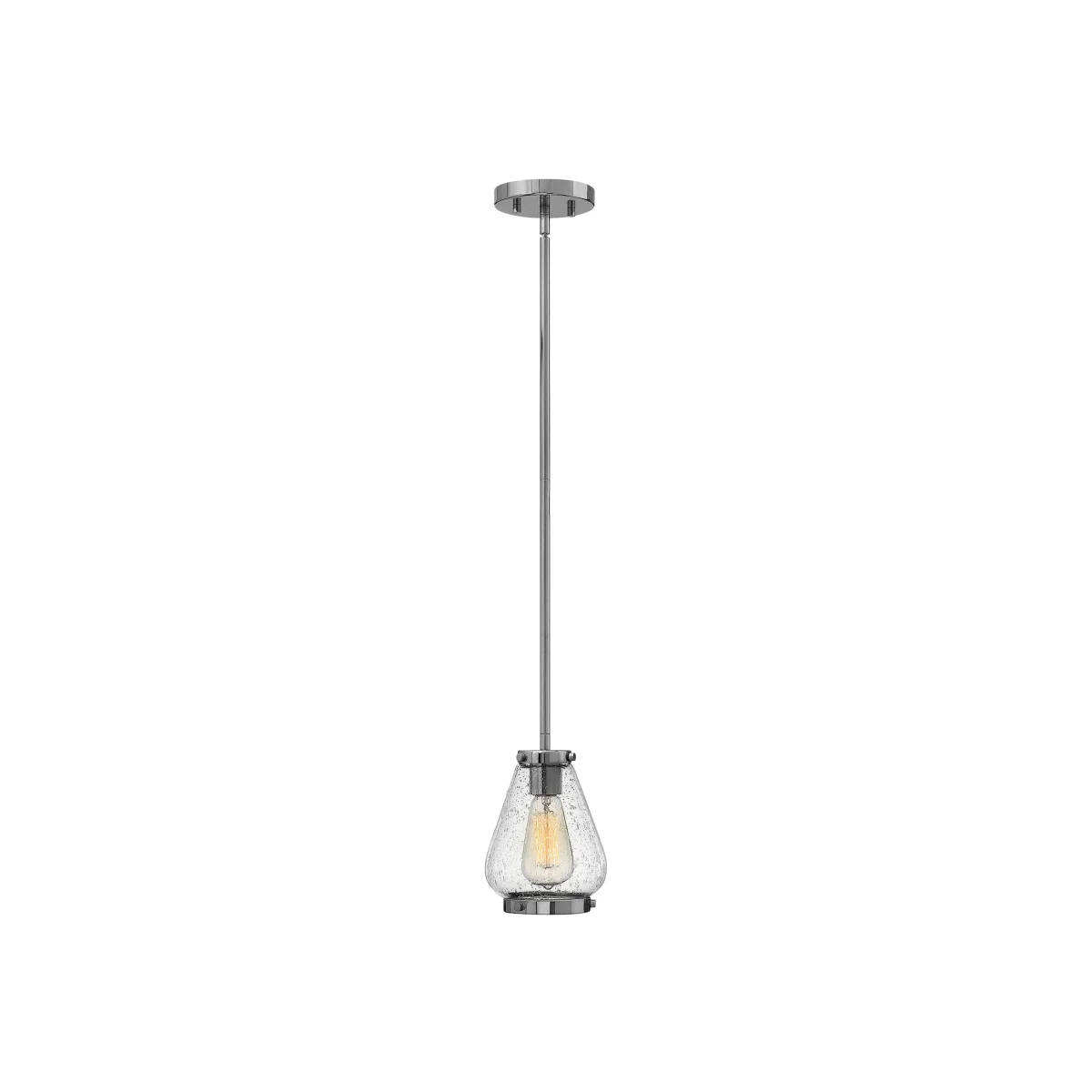 Elstead Lighting Hinkley Pendant Light Chrome B - Chrome – image 1
