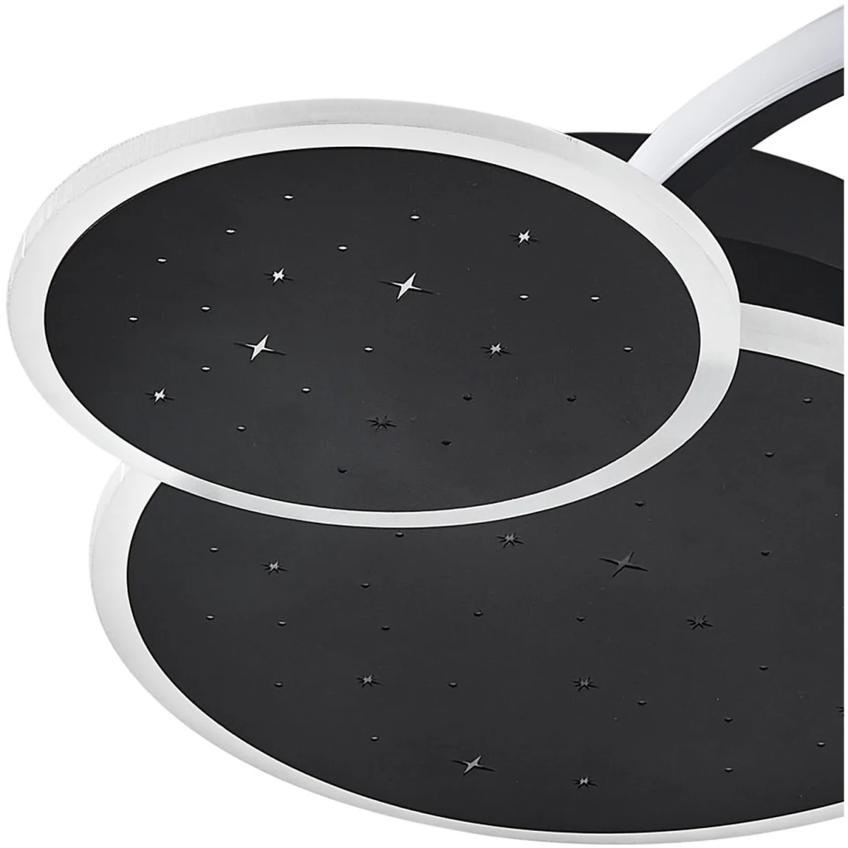Energy-efficient Ceiling Light in White Light - Black – image 2