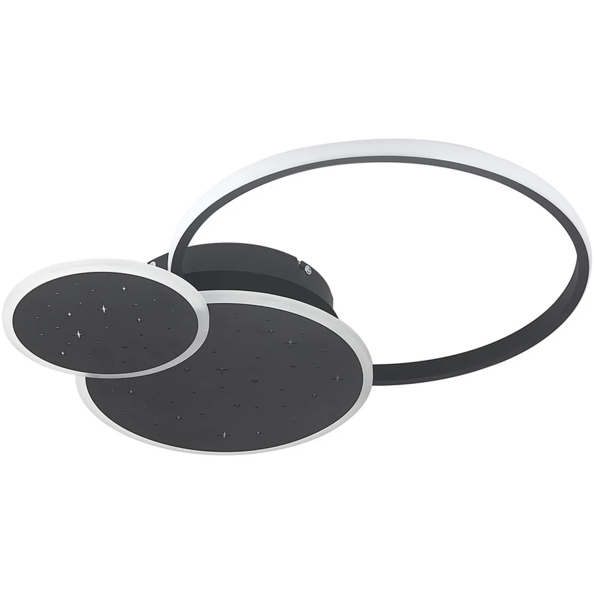 Energy-efficient Ceiling Light in White Light - Black – image 3