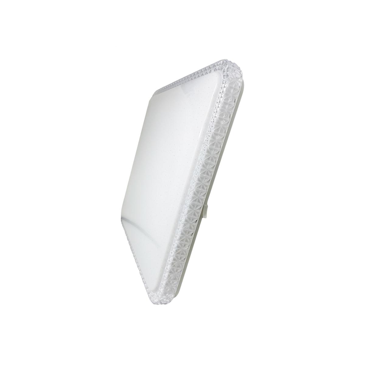 48W LED Square Ceiling Light CCT Color Changing 6500K-3000K - White
