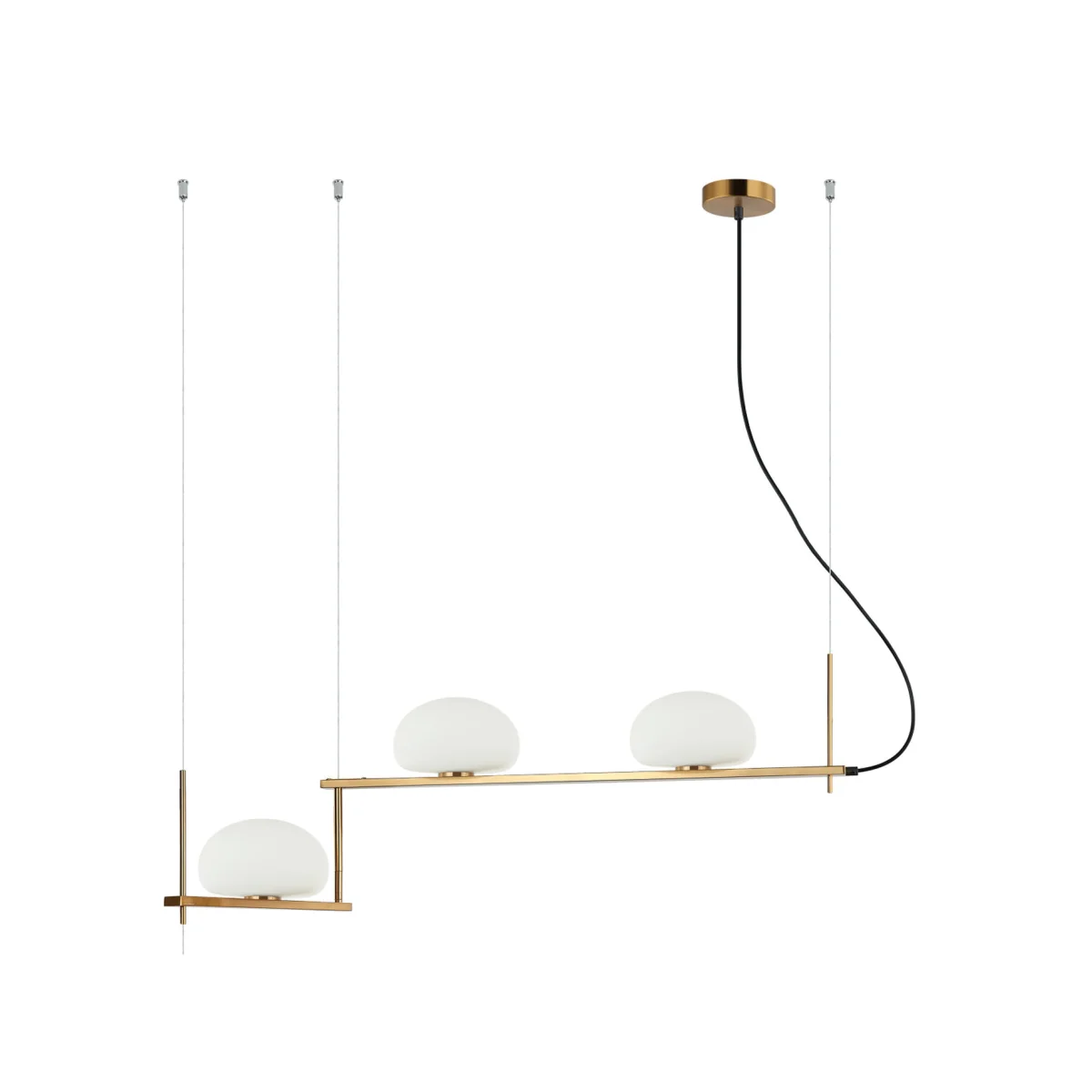 Italux Lighting Kernio Pendant Light Brass - Brass – image 1