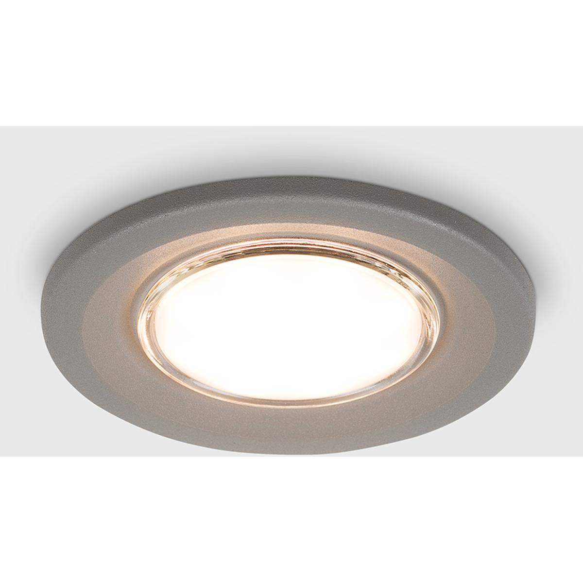 6 Pack Fire Rated Matt Grey GU10 Recessed Ceiling Downlights Spotlights - Grey – image 5