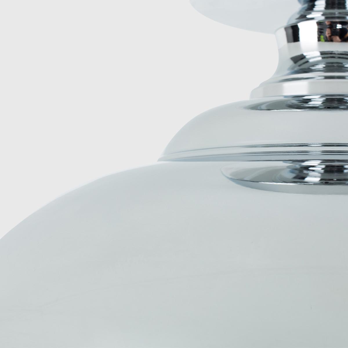 Mitchell Silver Ceiling Light (Semi-Flush) - Silver – image 5
