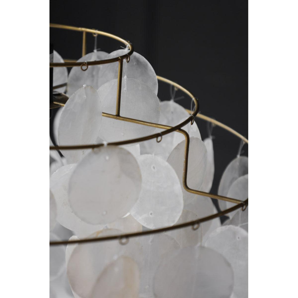 Natural Shell Tiered Ceiling Light Shade – image 5