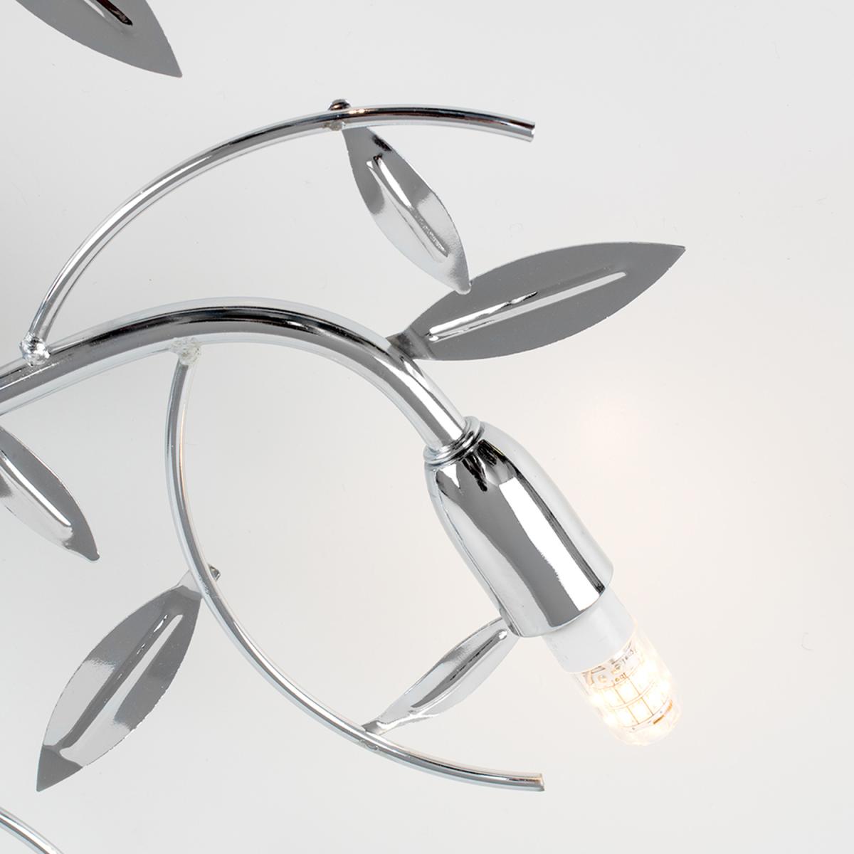 Blossom Modern 5 Way Decorative Silver Chrome Ceiling Light - Silver – image 3