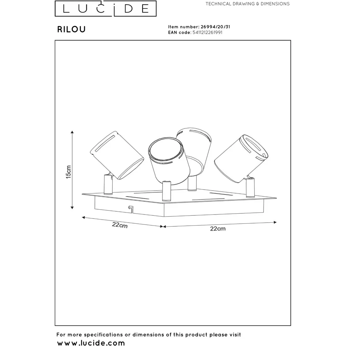 Rilou Spotlight White - White – image 4