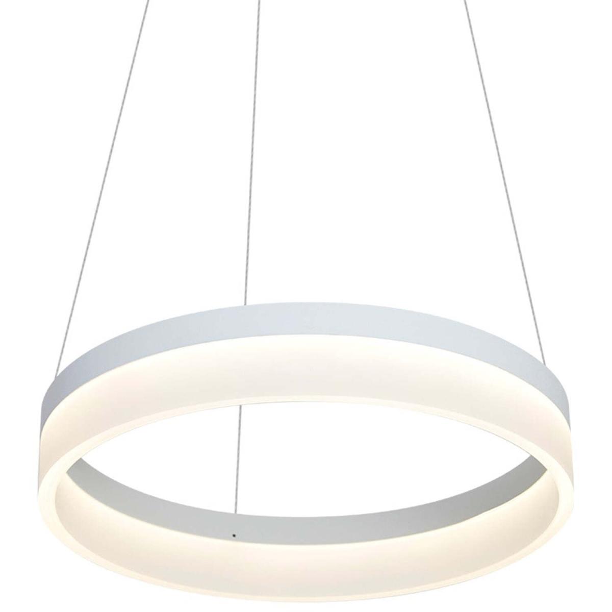 Milagro Pendant Lamp Ring 24W Led White - White – image 3