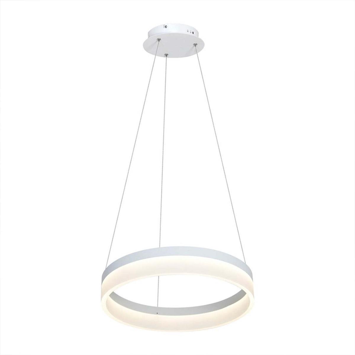 Milagro Pendant Lamp Ring 24W Led White - White – image 5