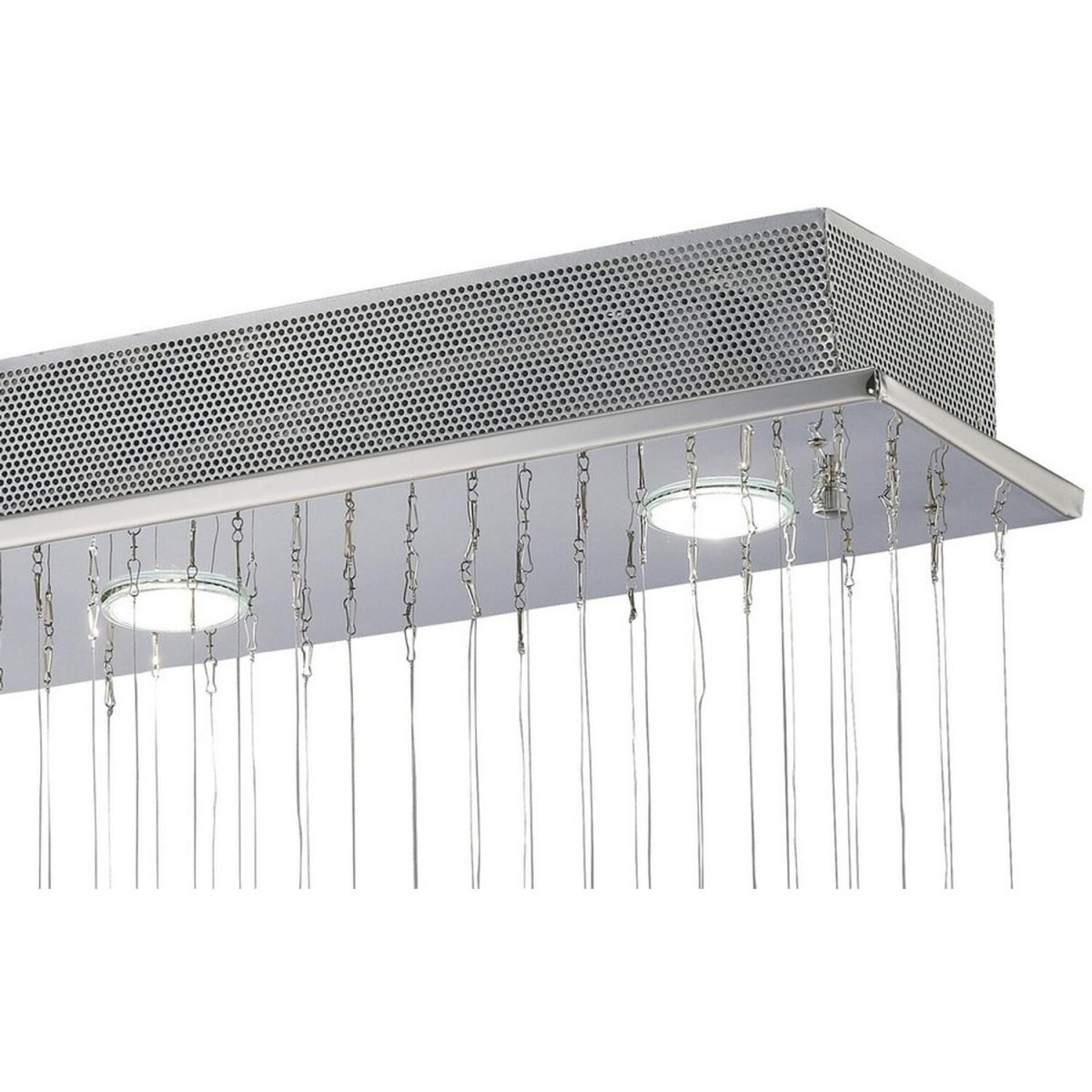 Colorado Ceiling Cluster Pendant Line 4 Light Polished Chrome, Crystal - Polished Chrome – image 3