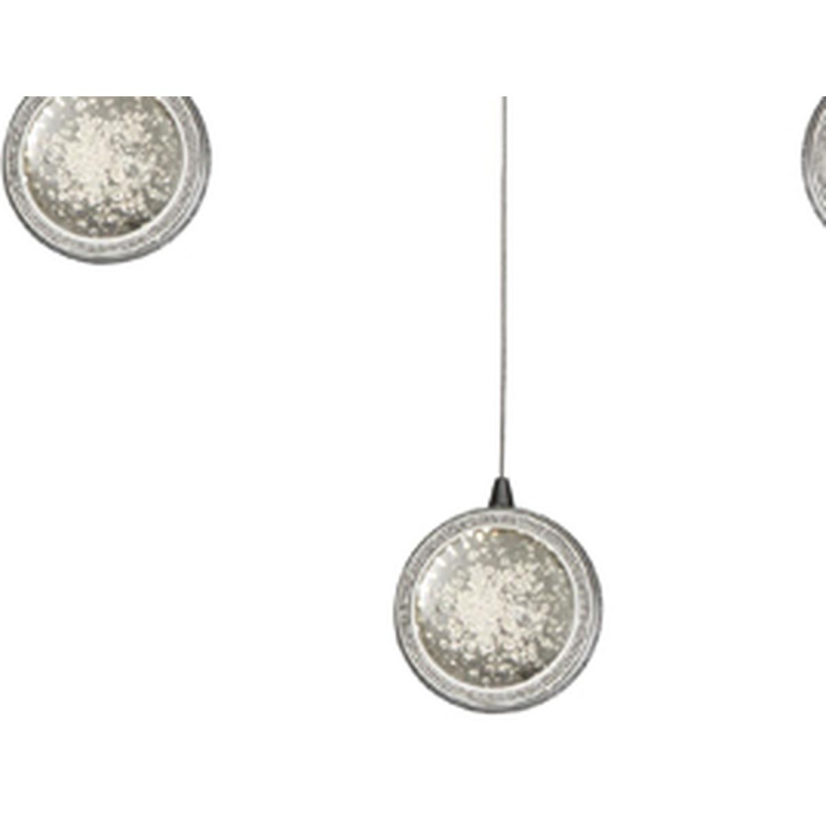 Alvarados Chrome 5Lt Bar Pendant - Silver – image 2