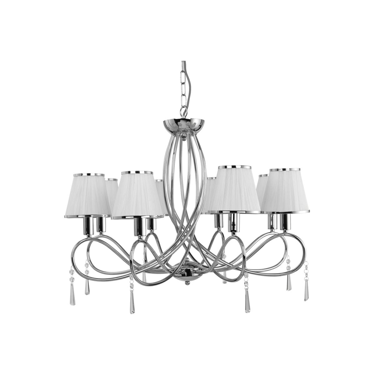 Pallas Chrome 8Lt Pendant - Chrome – image 1