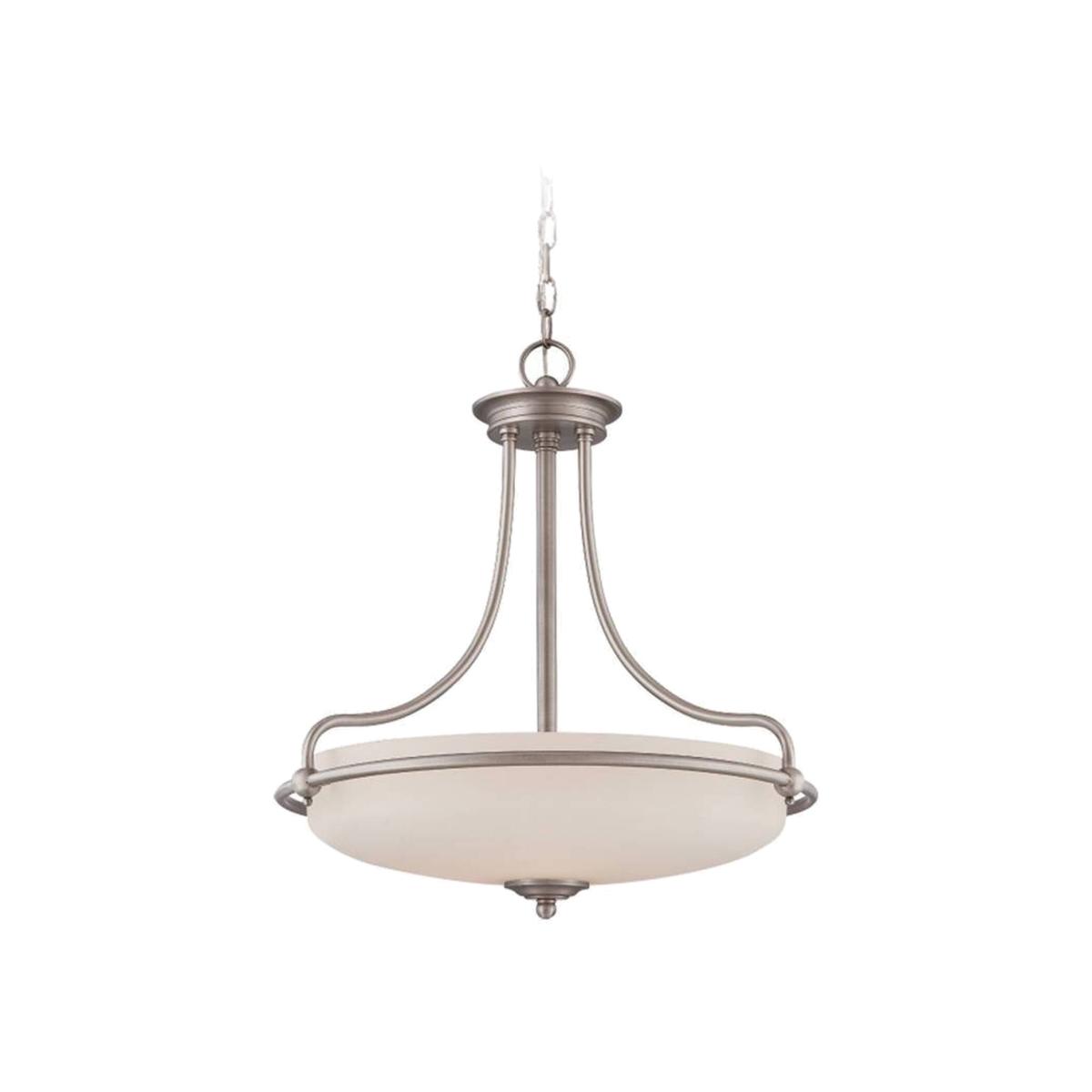 Griffin 4 Light Ceiling Pendant Antique Nickel, E27 - Antique Nickel