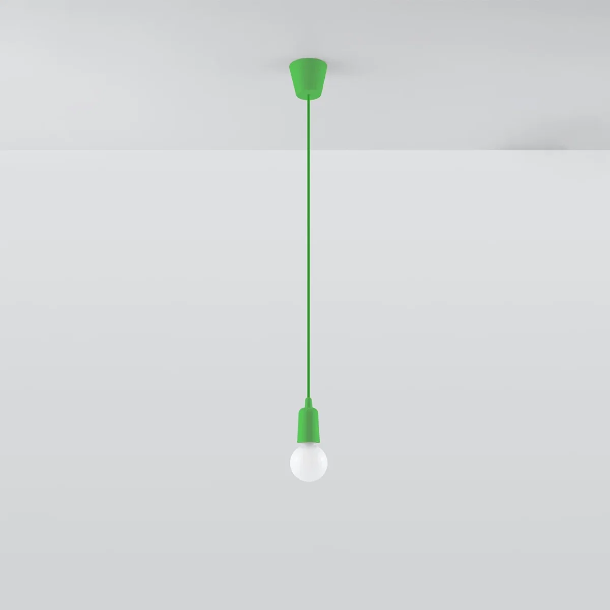 Pendant lamp DIEGO 1 black - green – image 2