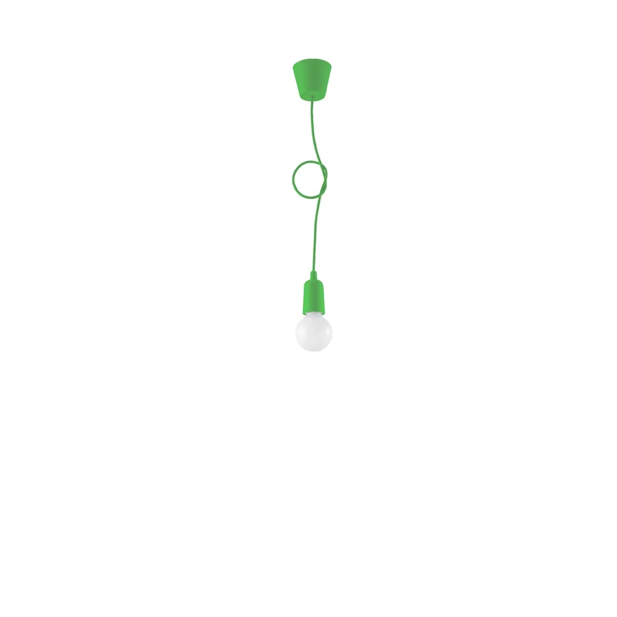 Pendant lamp DIEGO 1 black - green – image 4