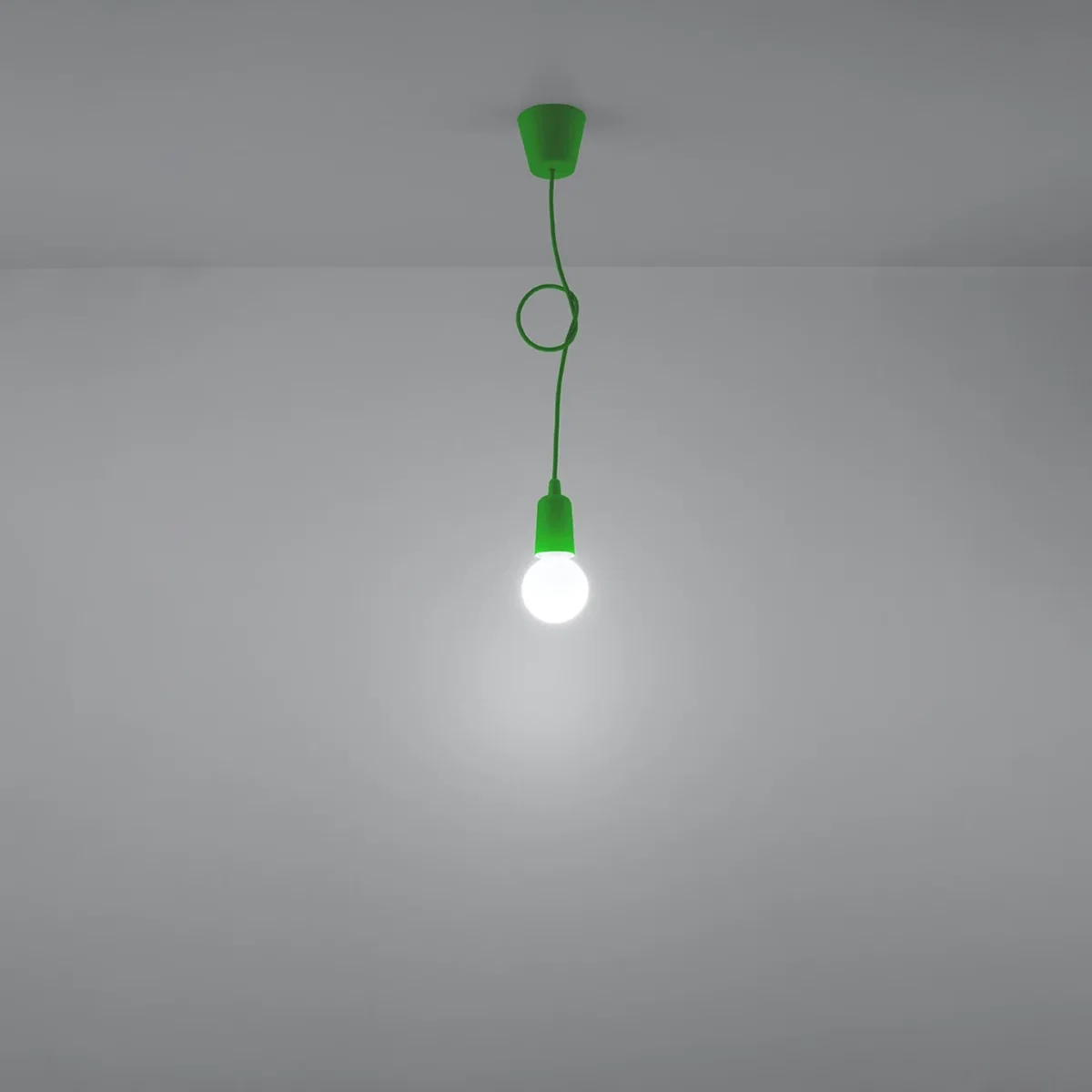 Pendant lamp DIEGO 1 black - green – image 6