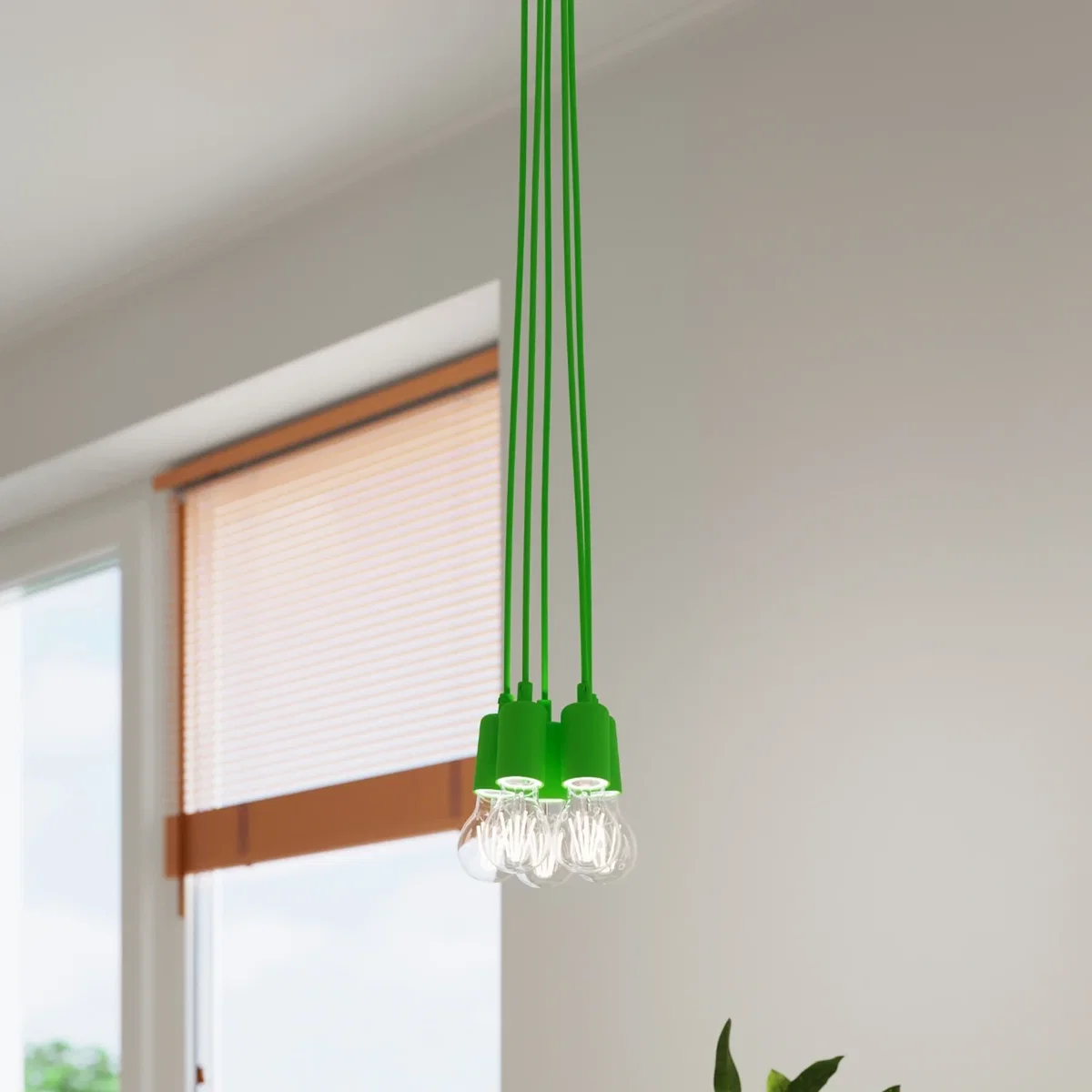 Pendant lamp DIEGO 1 black - green – image 9