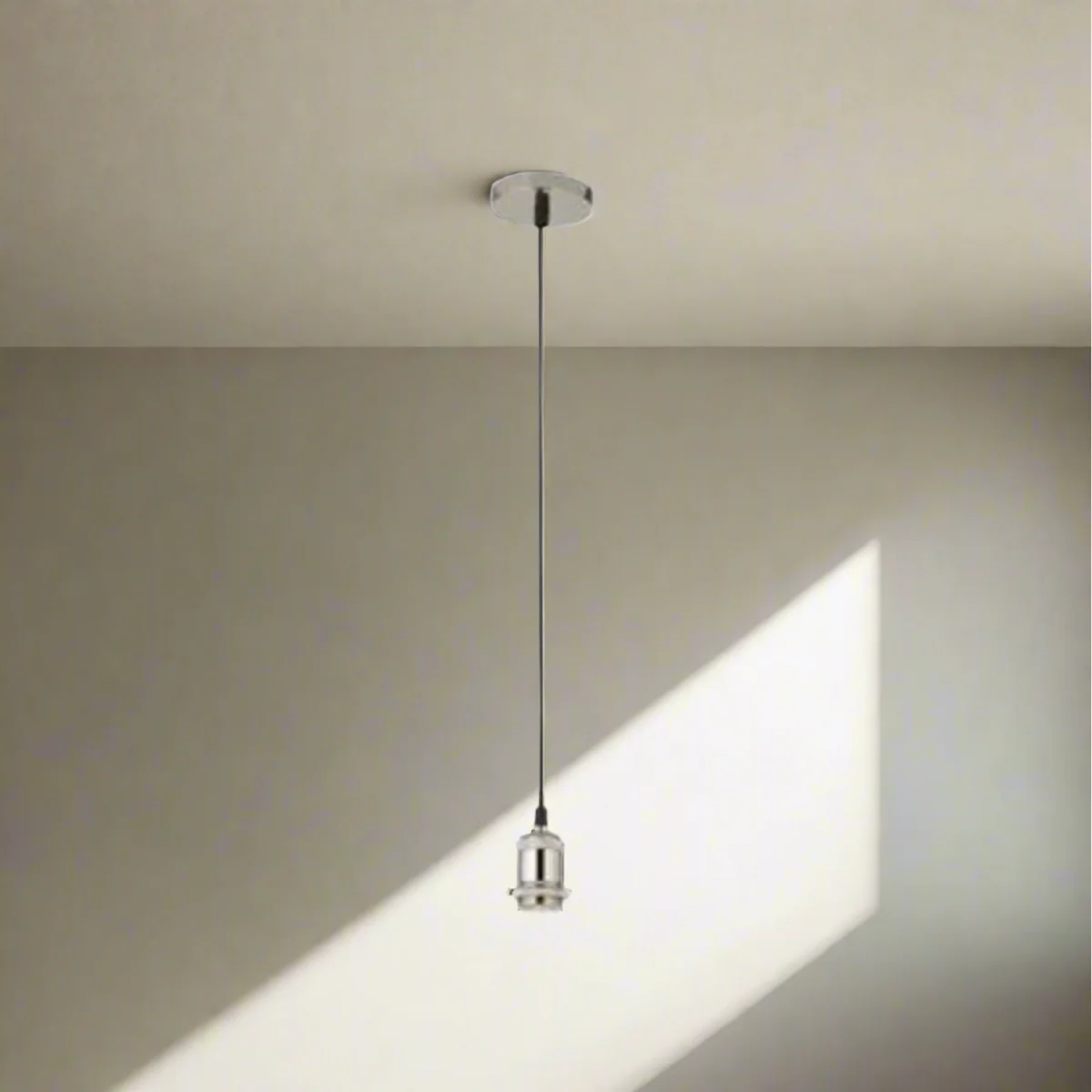 CGC CASSIE 1.5m adjustable E27 Ceiling Pendant and Matching ceiling Rose - Antique Brass and Brown – image 11