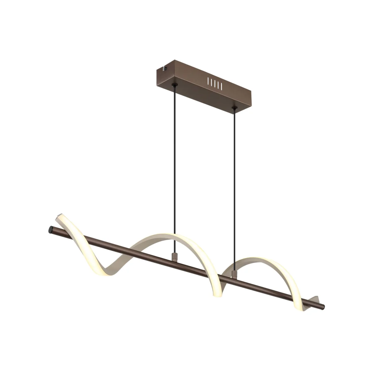 Spiro Pendant Light Brown – image 1