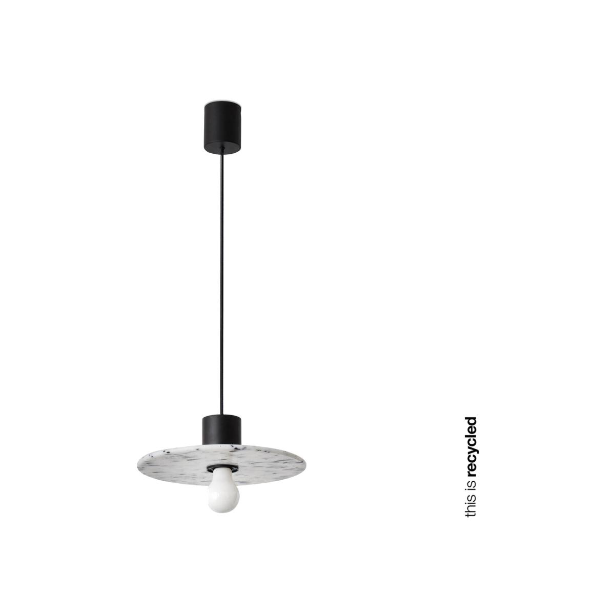 Confetti Dome Pendant Lamp - Matt Black / 1.01kg / 30cm