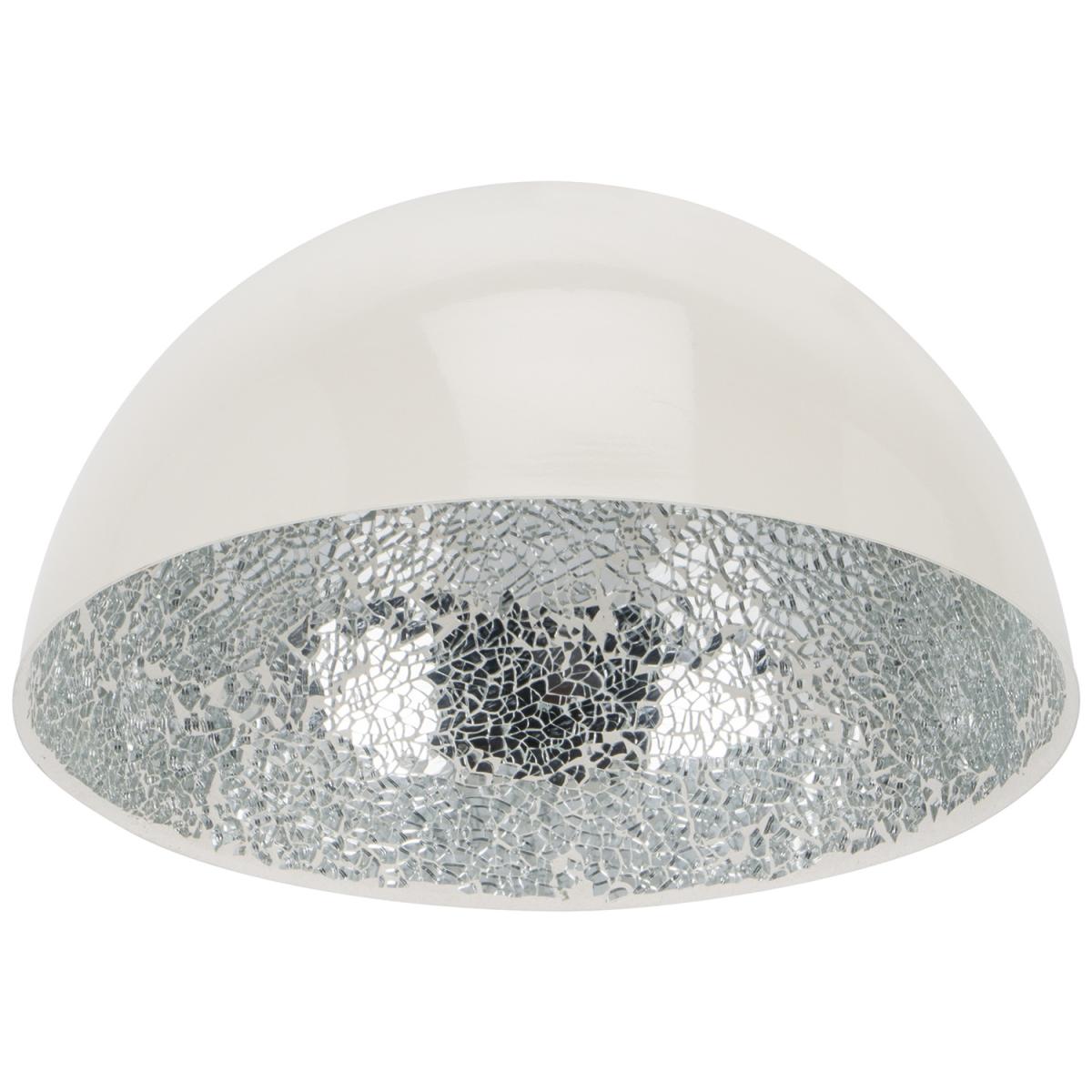 Silver Mosaic Oslo Pendant - Cream – image 2
