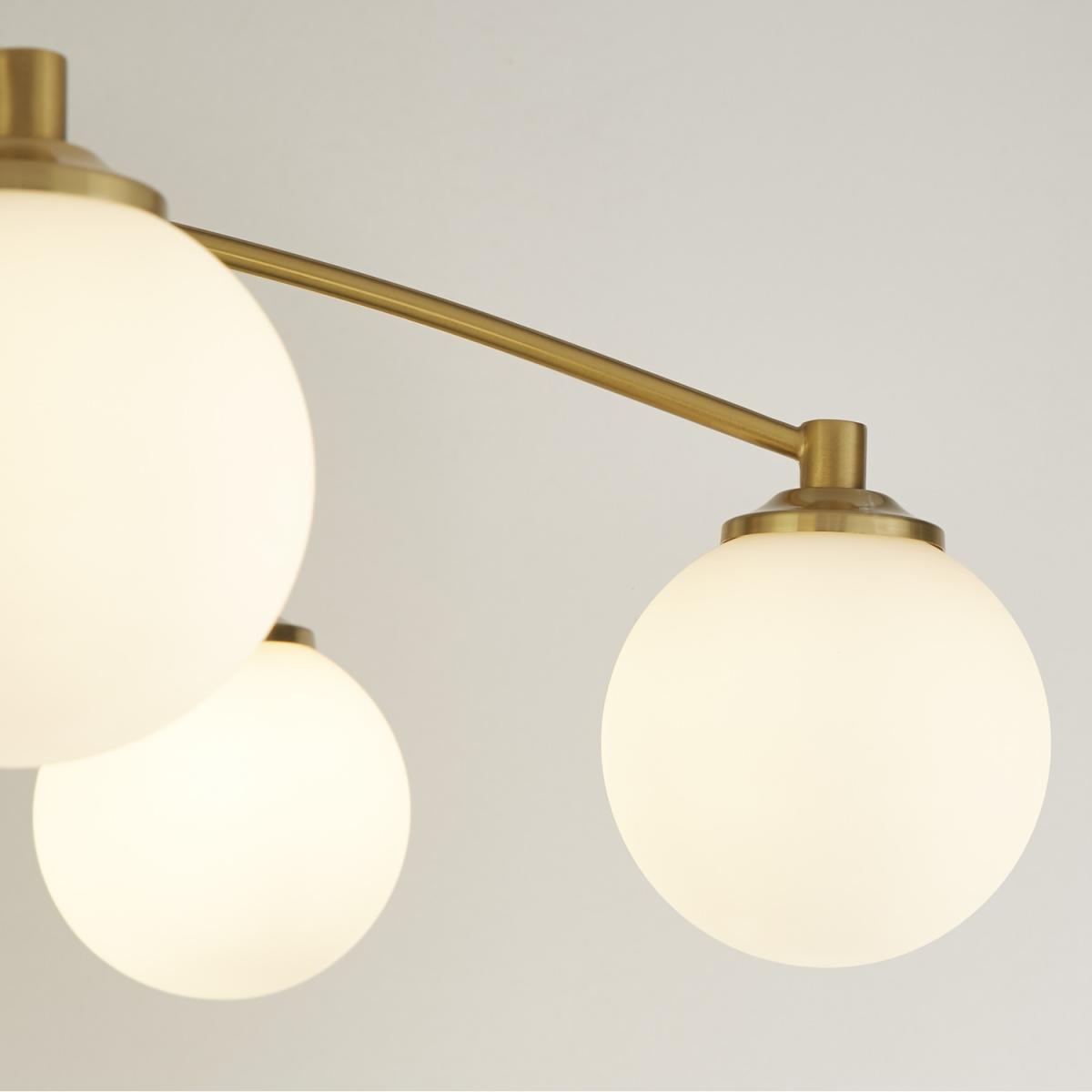 Opal and Brass 6 Light - Brass – image 2