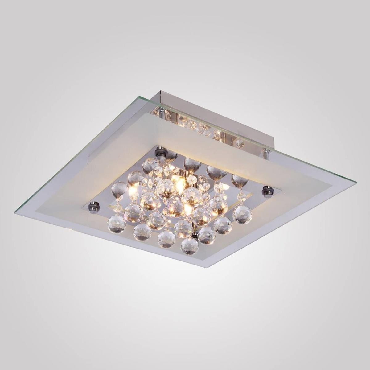 Crystal Raindrop Celling Light - SIlver – image 3