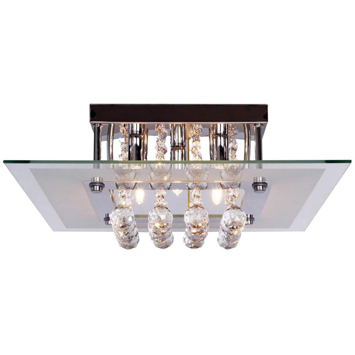 Crystal Raindrop Celling Light - SIlver – image 4