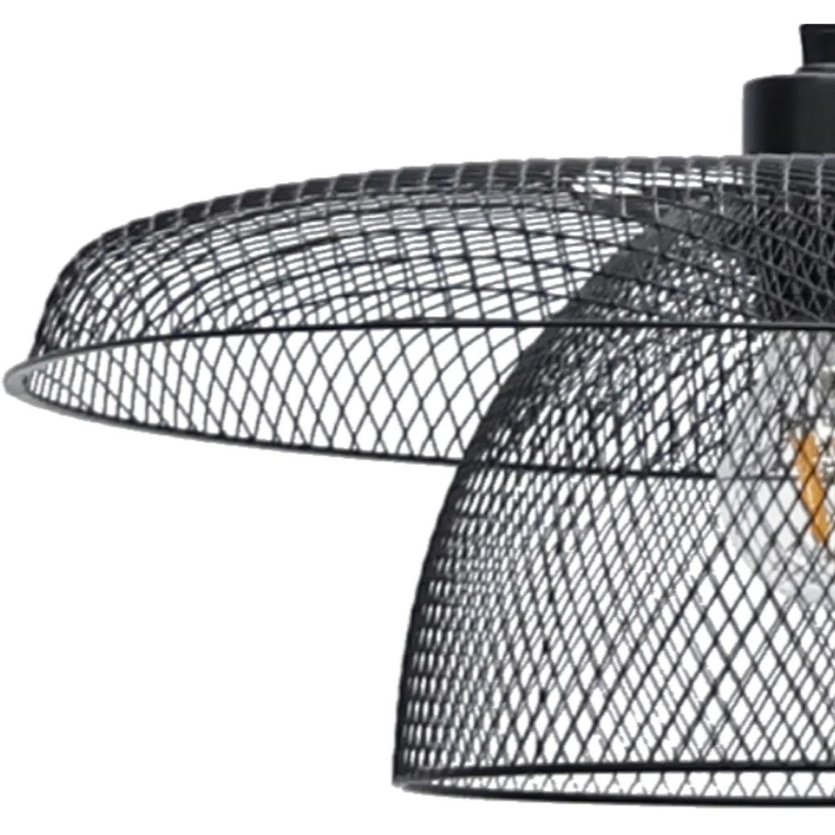 Cassidy Ceiling Single Pendant Light - Matt Black Paint – image 2