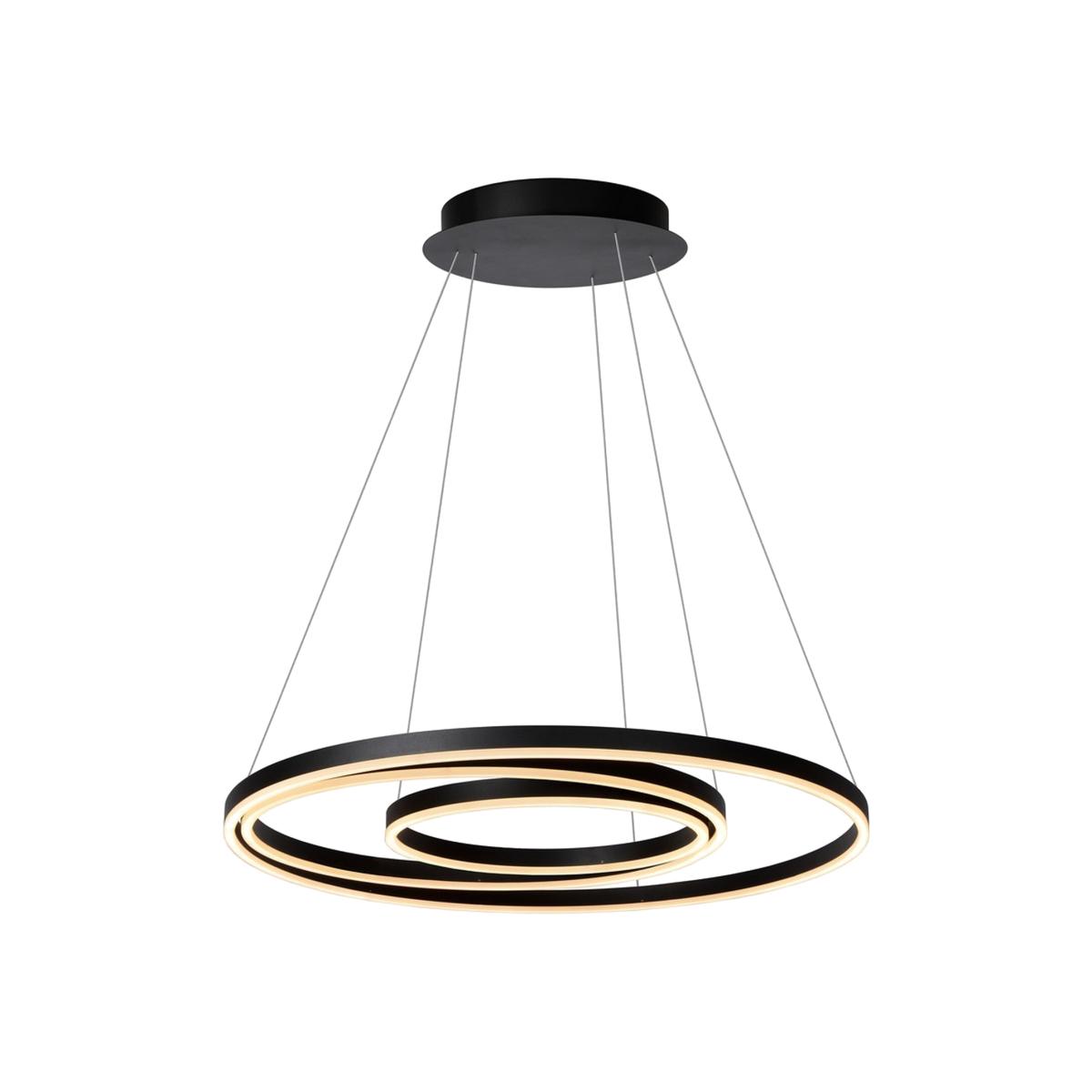 Triniti Modern Pendant Light Black - White