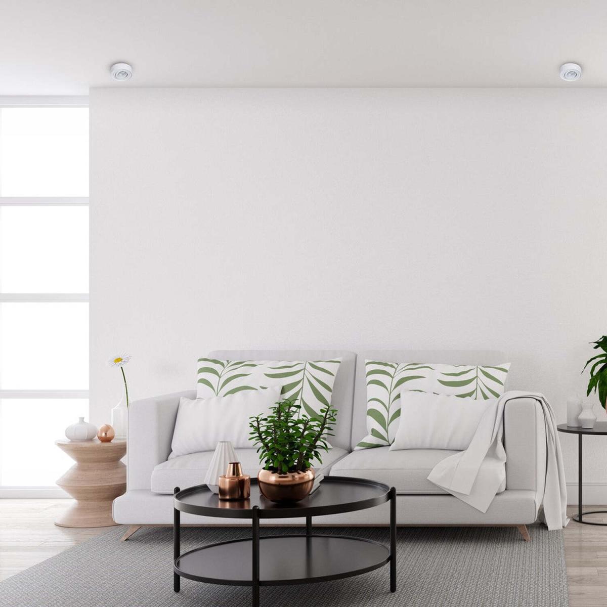 Milagro Spot Light Nusa Round White 1xGU10 - White – image 1