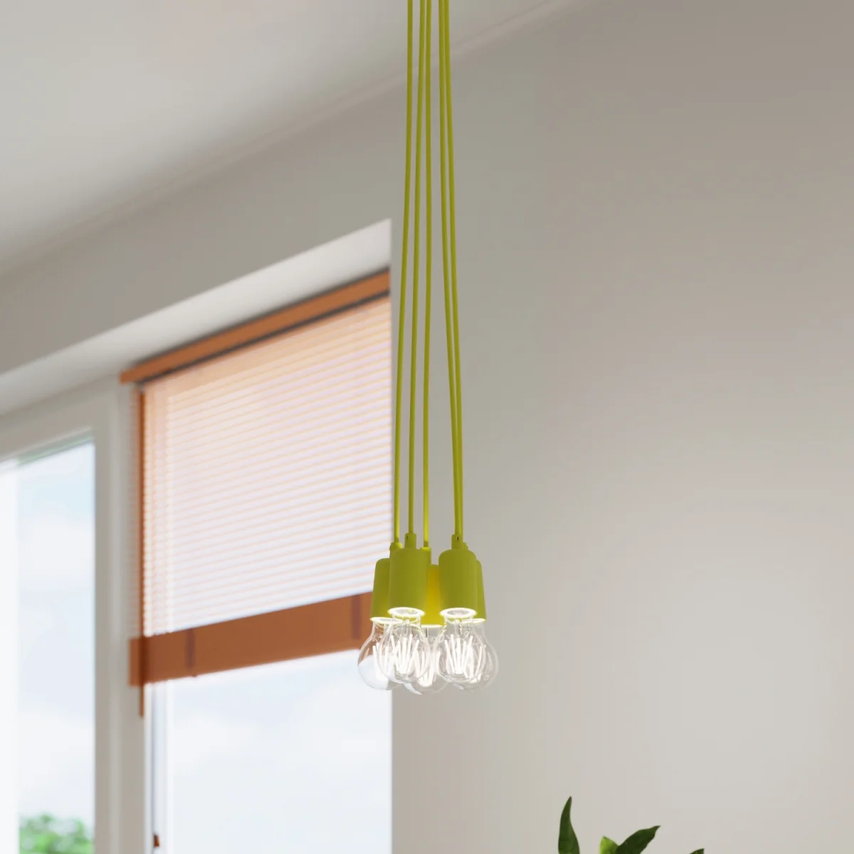 Pendant lamp DIEGO 1 black - yellow – image 8