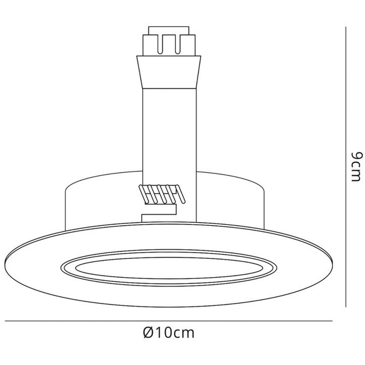 Hudson GU10 Adjustable Recessed Downlight Satin Nickel (Bulb Not Included) - Satin Nickel – image 3