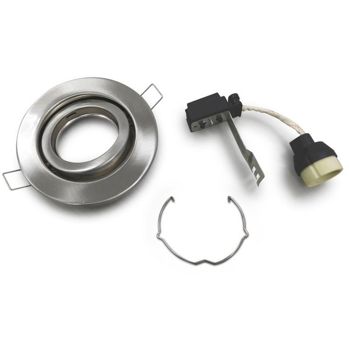 Hudson GU10 Adjustable Recessed Downlight Satin Nickel (Bulb Not Included) - Satin Nickel – image 4