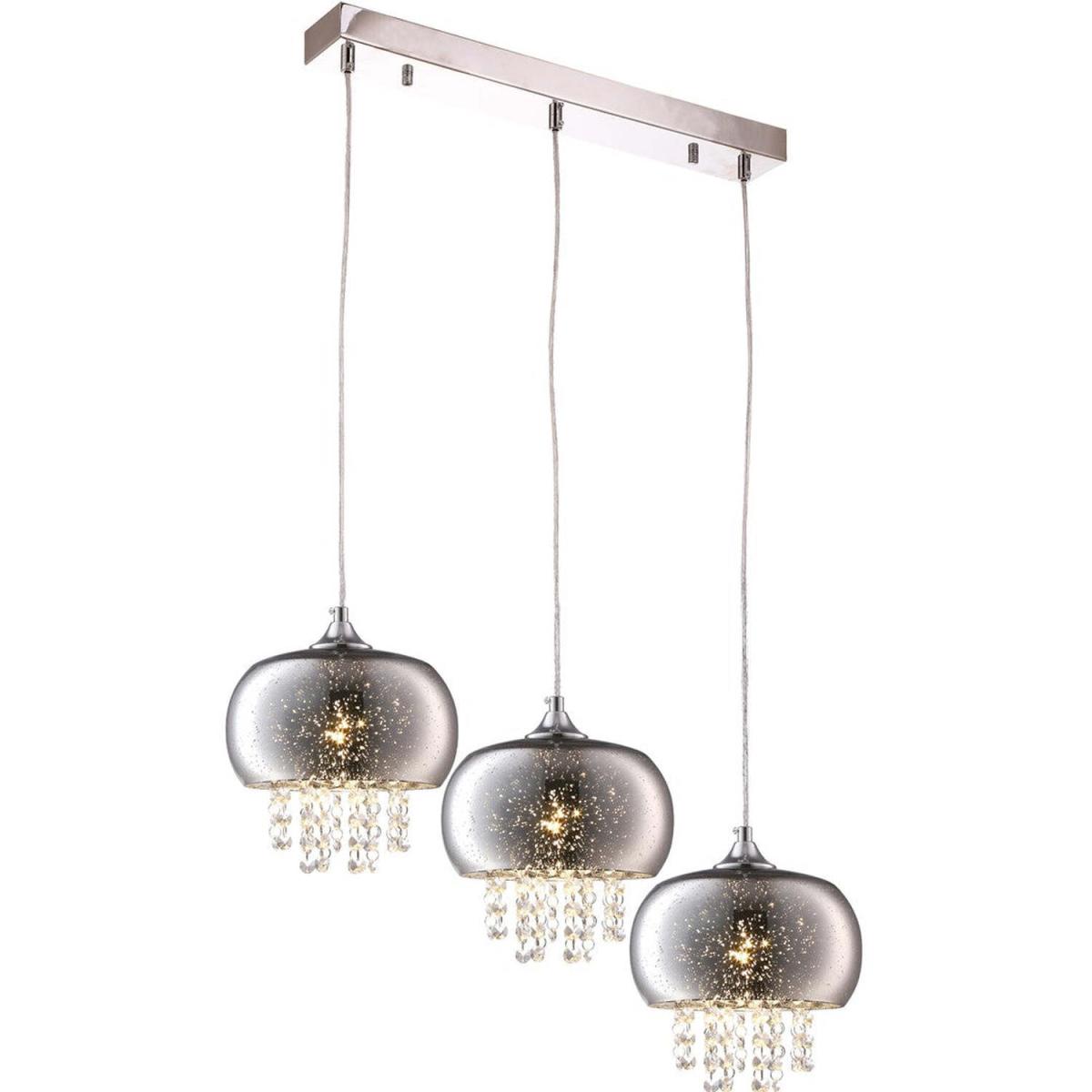 Milagro Pendant Lamp Starlight 3XE14 Chrome - Chrome / 21cm – image 6