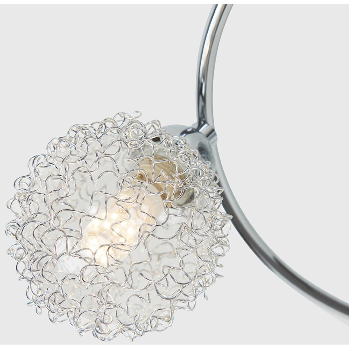 Alambre Silver Ceiling Bar Light - Silver – image 5
