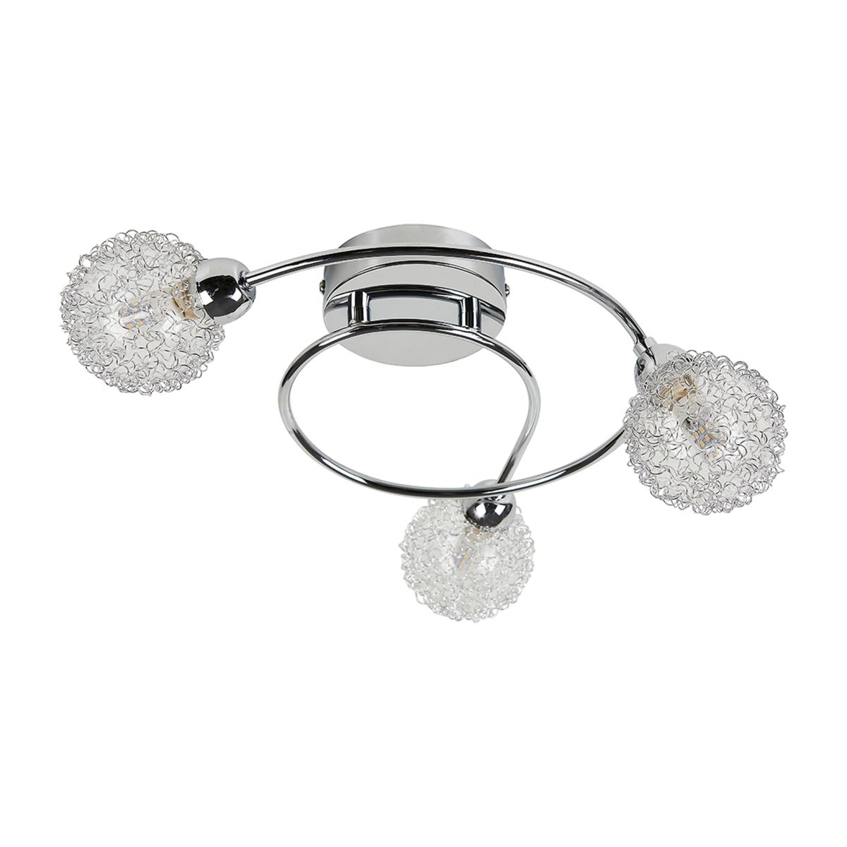 Alambre Silver Ceiling Bar Light - Silver – image 1
