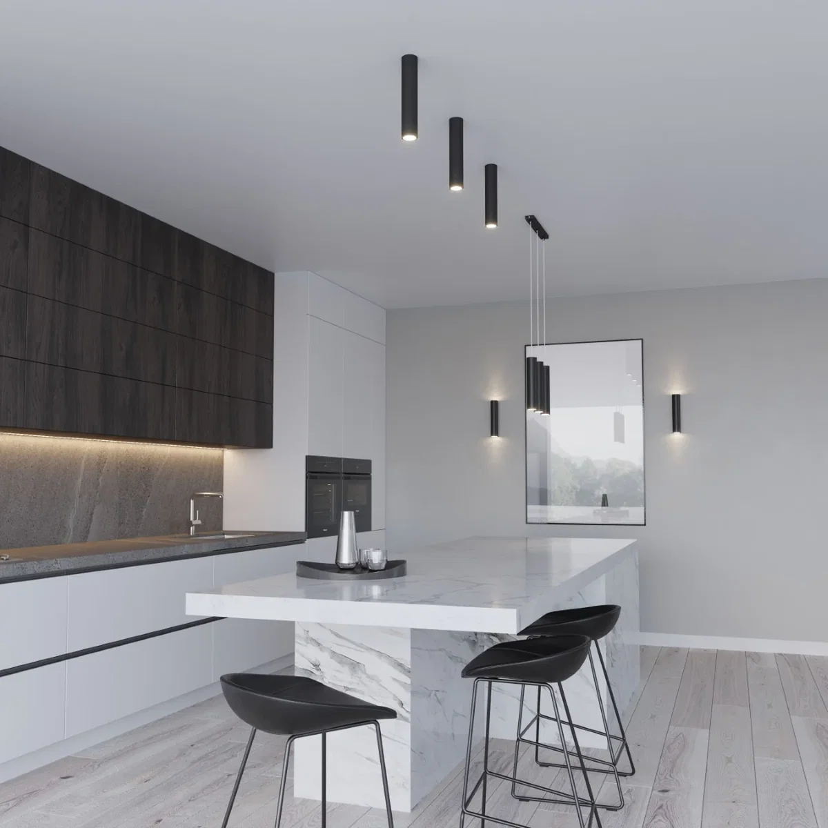 Pendant lamp LAGOS 1 black - black – image 4