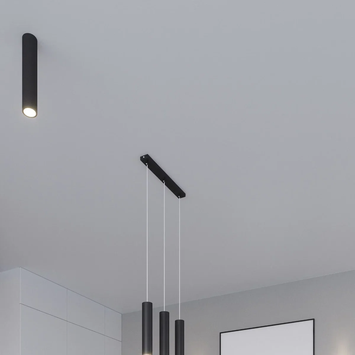 Pendant lamp LAGOS 1 black - black – image 6