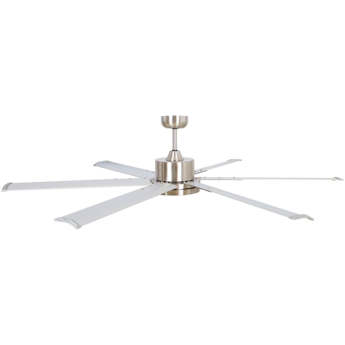 LED Ceiling Light with Fan Timer 6 Speed Remote Control 6 Blades - Gray – image 6