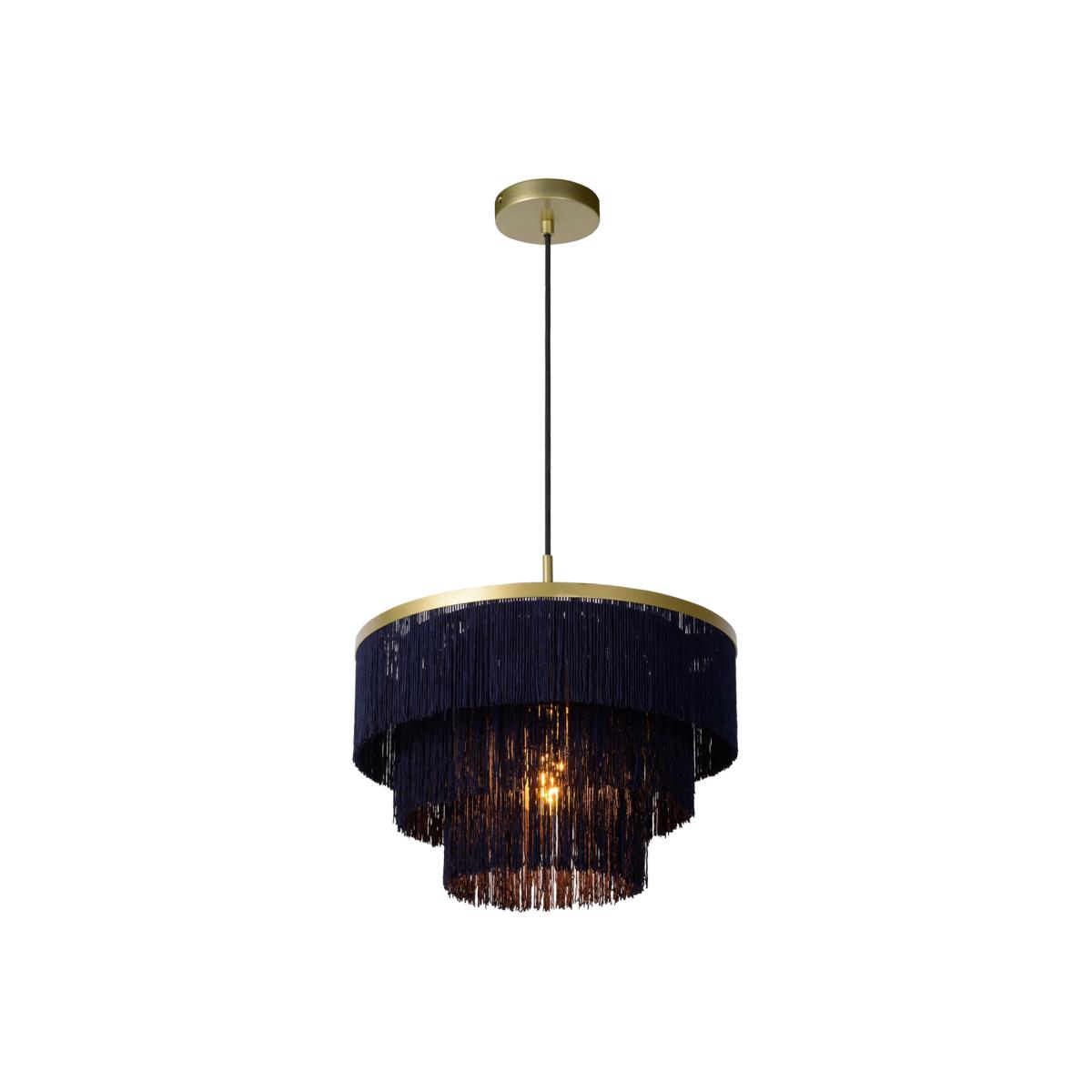 Extravaganza Frills Vintage Pendant Light Matt Gold - Brass / 40cm
