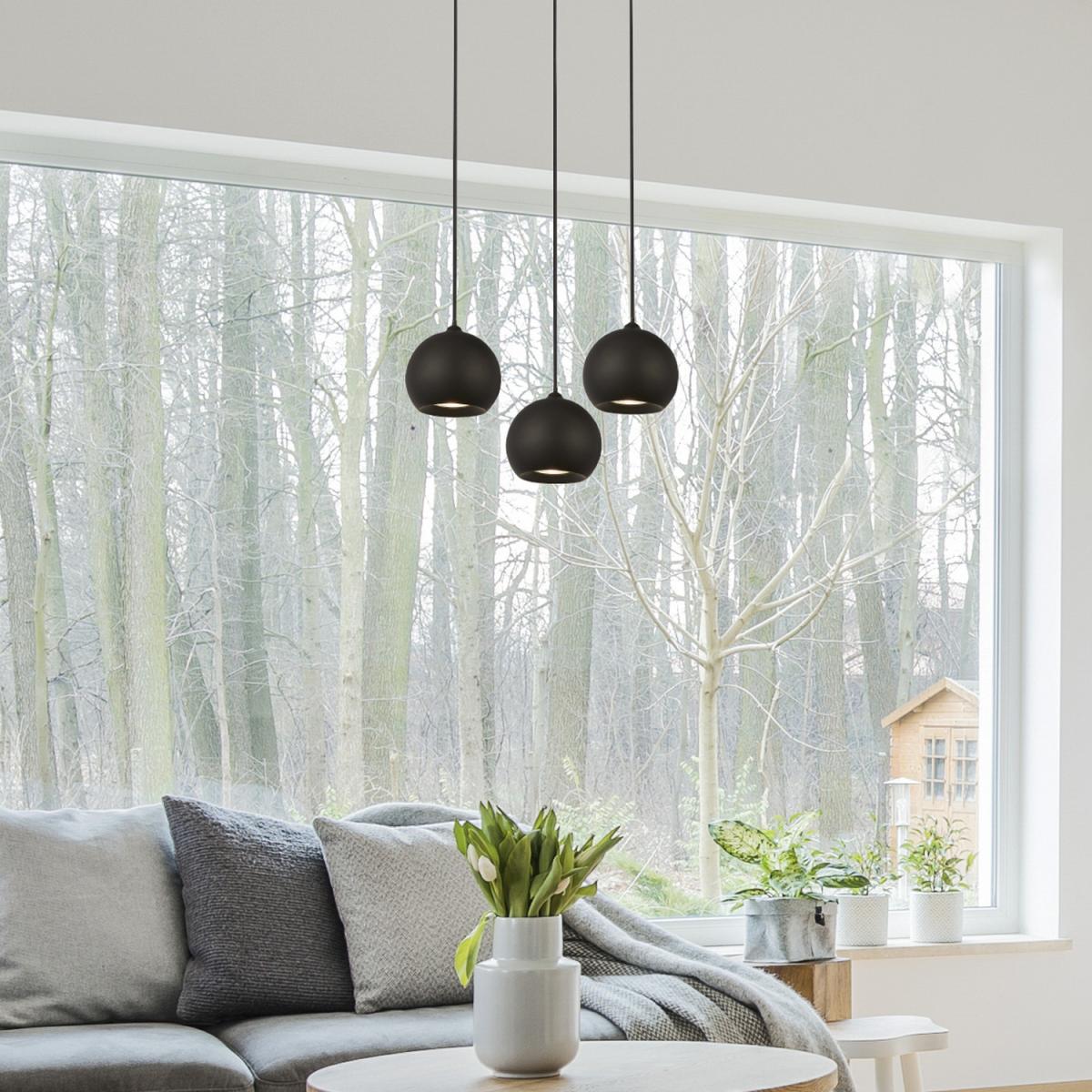 Aguada Sand Black 3Lt Pendant - Black – image 2