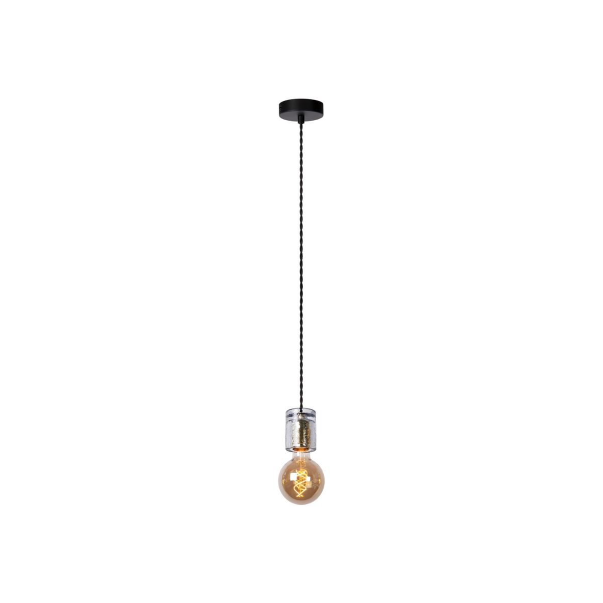 Gelka Modern Pendant Light Smoke Grey - Black