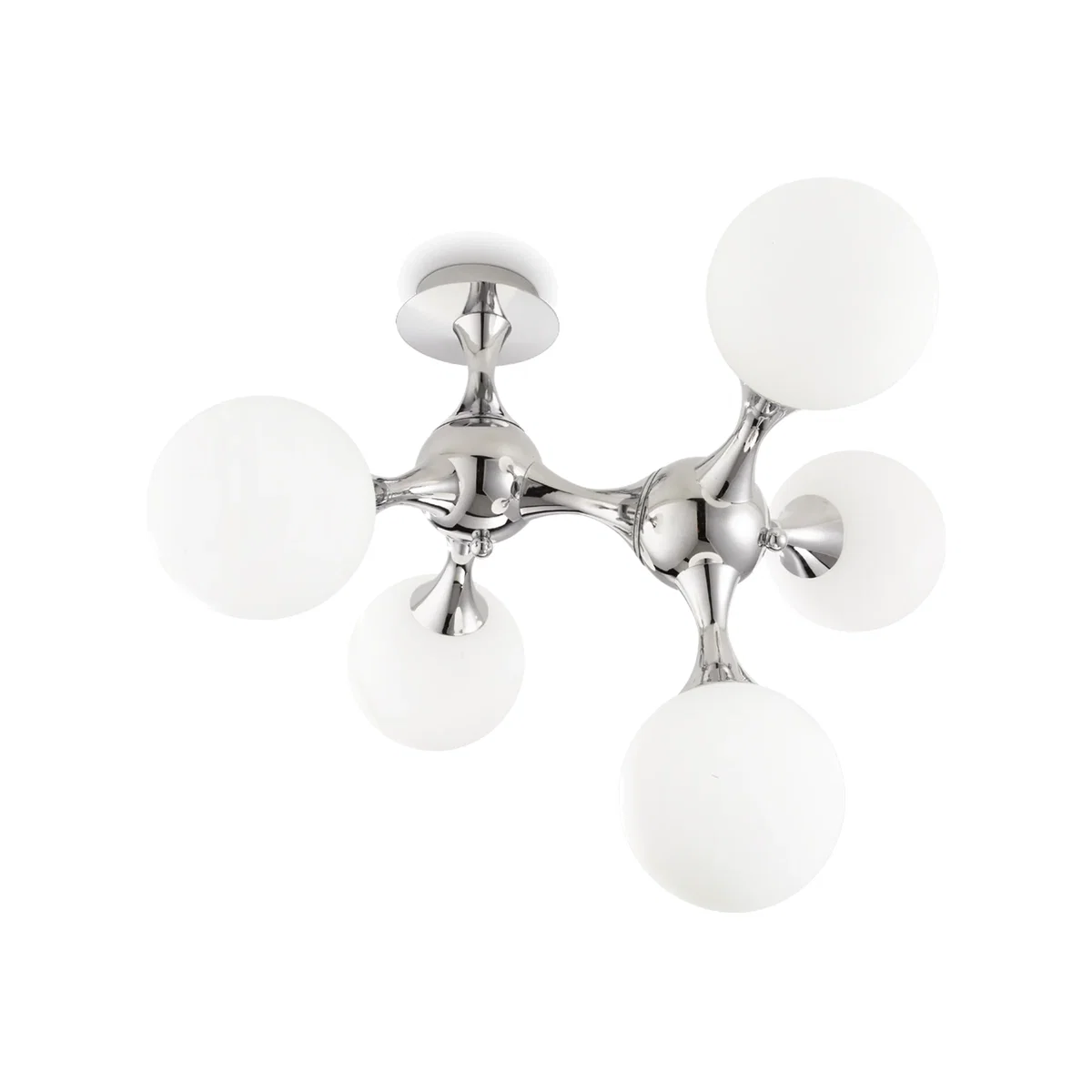 Nodi Ceiling Light Chrome - Chrome