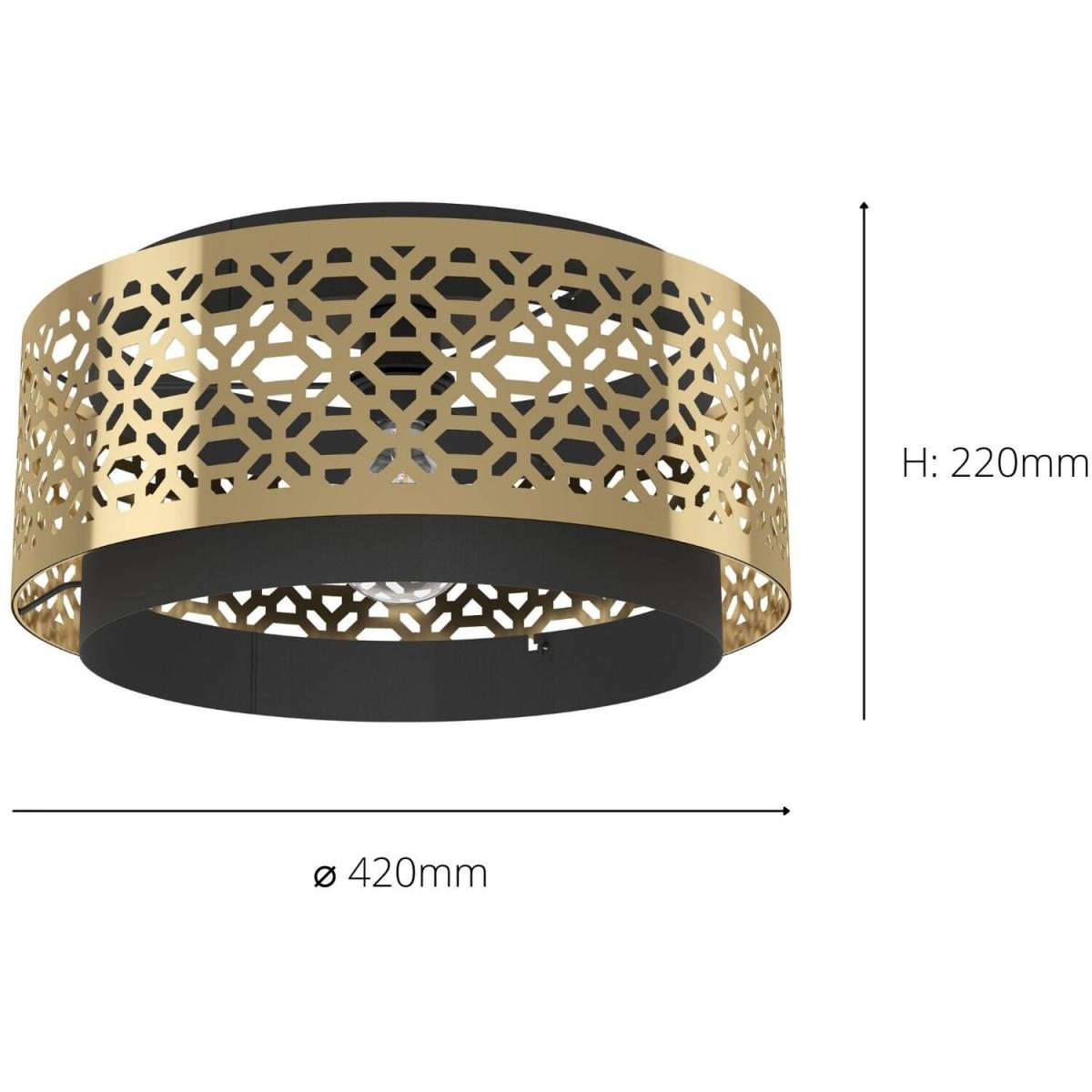 EGLO Sandbach Ceiling Light - Gold-Coloured – image 2
