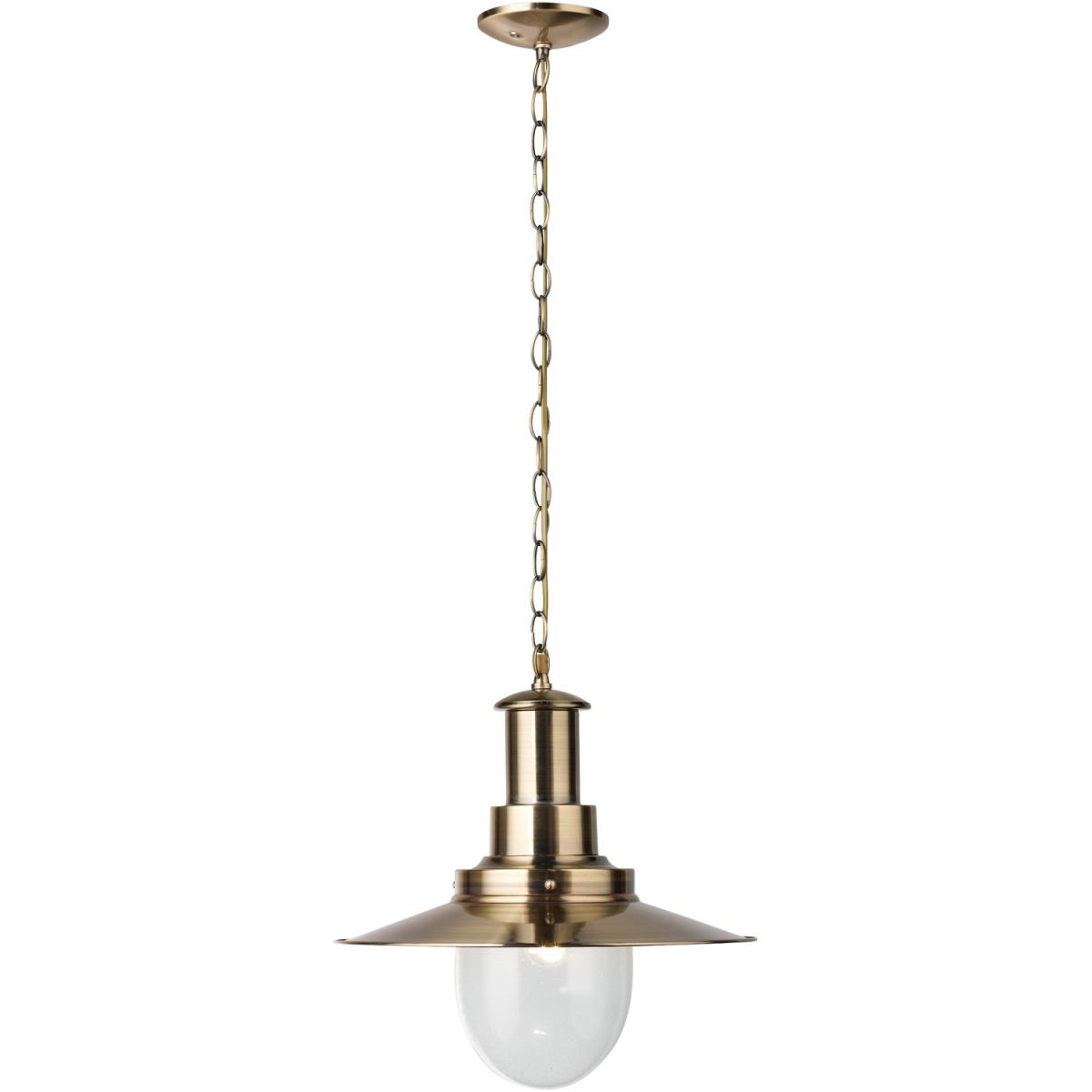 Natal Antique Brass Pendant - Antique – image 3