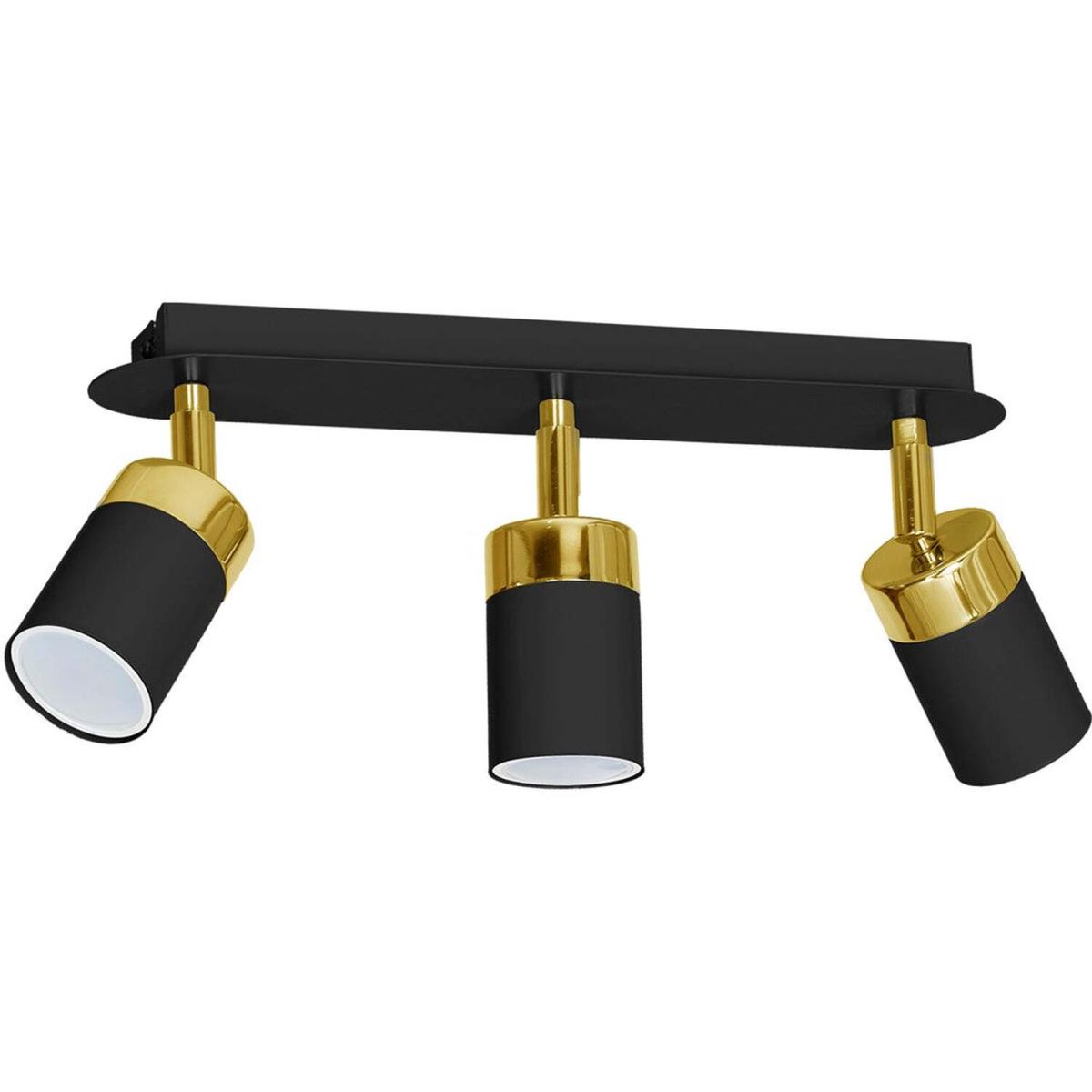 Milagro Ceiling Lamp Joker BlackGold 3XGU10 - Black – image 3