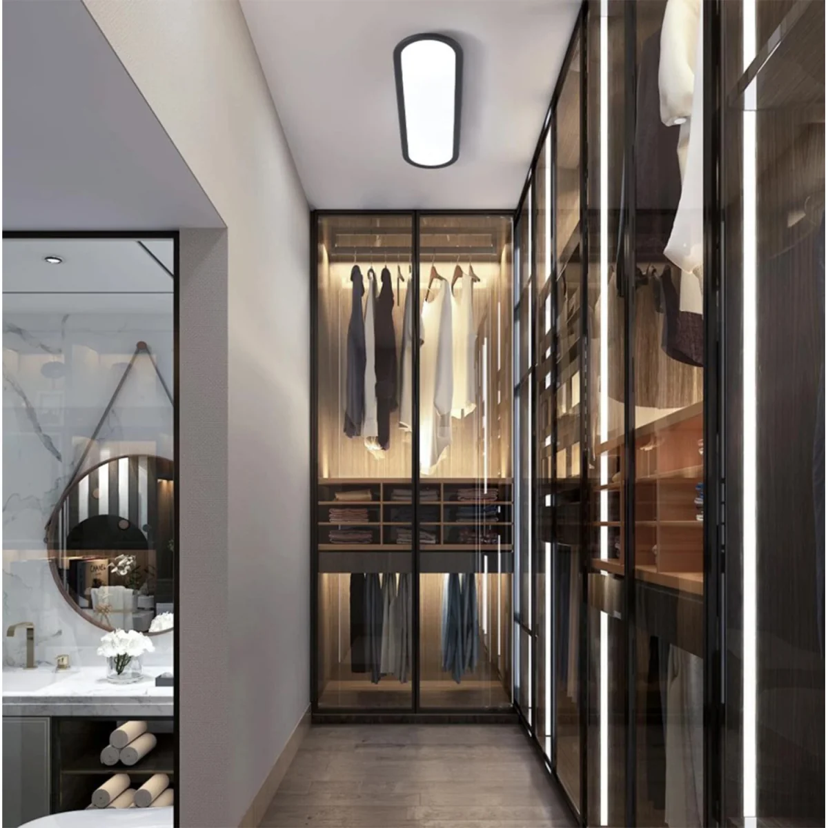 Ceiling Thin Black Light - Black – image 4