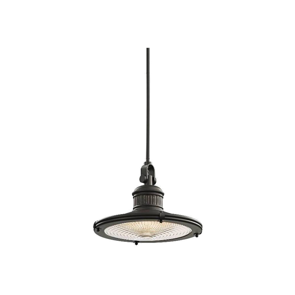Sayre 1 Light Large Dome Ceiling Pendant Olde Bronze, E27 - Olde Bronze