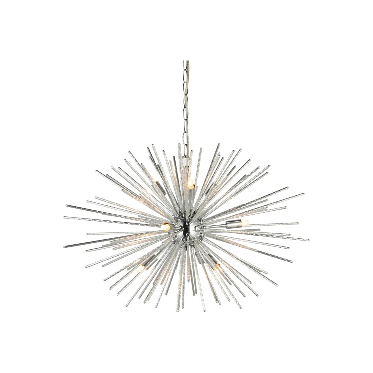 Lena 9 Light Spherical Pendant Chrome Plate, G9 - Chrome Plate – image 1